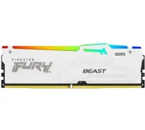 Kingston KF564C32BWEA-16 16GB 6400MT/s DDR5 CL32 DIMM FURY Beast White RGB EXPO | Kingston KF564C32BWEA-16 | 740617343014