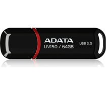 USB flash UV150 64 GB, USB 3.0, Melna AUV150-64G-RBK | 4713435799291