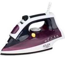 Iron Adler AD 5022 White/Blue, 2200 W, With cord, Anti-scale system, Vertical steam function AD 5022 | 5908256834293