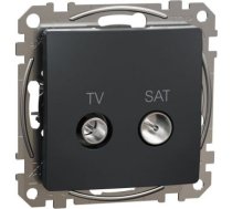 TV / SAT ligzda caurejoša 7dB , antracīts Sedna Design SDD114474S | 3606481467379