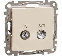 TV / SAT ligzda gala 4dB , bēšs Sedna Design SDD112471S | 3606481466501