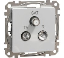 TV / R / SAT ligzda gala 4dB , alumīnijs Sedna Design SDD113481 | 3606481466990