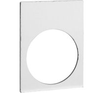Marked legend, Harmony XAC, nameplate, 30 x 40mm, plastic, white, 22mm push button, black unmarked ZB2BY4001 | 3389110146172