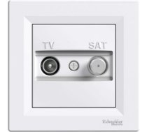 Ligzda TV+SAT 4dB balts ar rāmi Asfora EPH3400221 | 3606480526565