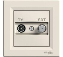 TV+SAT ligzda gala ar rāmi bēša 1dB Asfora EPH3400123 | 3606480526558
