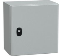 Wall mounted steel enclosure, Spacial S3D, plain door, without mounting plate, 300x300x200mm, IP66, NSYS3D3320 | 3606480159725