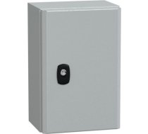 Wall mounted steel enclosure, Spacial S3D, plain door, without mounting plate, 300x200x150mm, IP66, NSYS3D3215 | 3606480159800