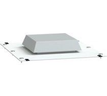 Roof plate, PrismaSeT P, for enclosure, W650mm, D600mm, IP31, with cut-out for top hood, white, RAL LVS08676 | 3606481884466