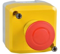 Control station, Harmony XALD, XALK, plastic, yellow, 1 red mushroom head push button 40mm, emergenc XALK198 | 3389119048101