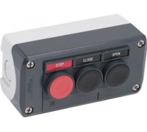 Complete control station, Harmony XALD, XALK, push button enclosure 600V AC, 10A XALD321S1H7 | 3389119044653