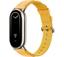 Xiaomi | Smart Band 8 Braided Strap | Yellow | Yellow | Strap material:  Nylon + leather | Adjustable length: 140-210mm BHR7305GL | 6941812727867