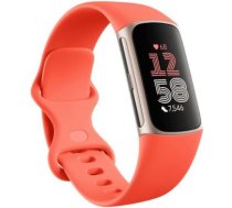 Charge 6 | Fitness tracker | NFC | Band - Coral; Case - Champagne Gold Aluminium GA05184-GB | 840353901124
