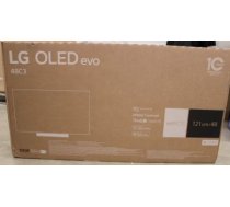 LG | OLED48C31LA | 48" (121 cm) | Smart TV | WebOS 23 | 4K UHD OLED | DAMAGED PACKAGING OLED48C31LASO | 2000001303429
