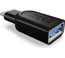 Raidsonic ICY BOX Adapter for USB 3.0 Type-C plug to USB 3.0 Type-A interface Black IB-CB003 | 4250078162674
