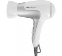 Braun | Hair Dryer | Satin Hair 5 HD 580 | 2500 W | Number of temperature settings 3 | Ionic function | White/ silver HD 580 | 3030050182316