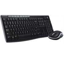 MK270 Bezvadu klaviatūra un pele, USB, Melna/Pelēka 920-004508 | 5099206039148