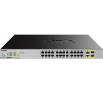 D-Link | Switch | DGS-1026MP | Unmanaged | Rack mountable | 1 Gbps (RJ-45) ports quantity 24 | SFP ports quantity 2 | PoE/Poe+ ports quantity 24 | Power supply type Single | 24 month(s) DGS-1026MP | 790069426667