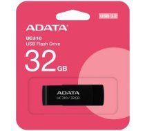 ADATA | USB Flash Drive | UC310 | 32 GB | USB 3.2 Gen1 | Black UC310-32G-RBK | 4711085941923