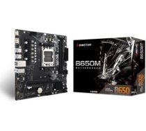 Mainboard BIOSTAR AMD B650 SAM5 Micro-ATX Memory DDR5 Memory slots 2 1xPCI-Express 3.0 1x 1xPCI-Express 4.0 16x 1xM.2 1xHDMI 1xDisplayPort 2xUSB 2.0 4xUSB 3.2 1xRJ45 3xAudio port B650MT B650MT | 4712960687622