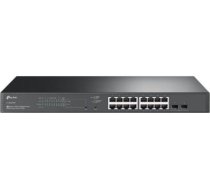 TP-LINK | SG2218P | JetStream 18-Port Gigabit Smart Switch with 16-Port PoE+ | Rack-mountable | Managed TL-SG2218P | 4897098689509