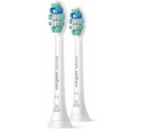 Philips Toothbrush Brush Heads HX9022/10 Sonicare C2 Optimal Plaque Defence Heads, For adults, Number of brush heads included 2, Sonic technology, White HX9022/10 | 8710103850786