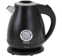 Camry | Kettle with a thermometer | CR 1344 | Electric | 2200 W | 1.7 L | Stainless steel | 360° rotational base | Black CR 1344 BLACK | 5903887807005