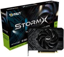 Graphics Card PALIT NVIDIA GeForce RTX 4060 Ti 8 GB GDDR6 128 bit PCIE 4.0 16x GPU 2310 MHz Dual Slot Fansink 1xHDMI 3xDisplayPort NE6406T019P1-1060F NE6406T019P1-1060F | 4710562243963