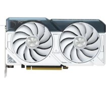 Asus | DUAL-RTX4060TI-O8G-WHITE | NVIDIA | 8 GB | GeForce RTX 4060 Ti | GDDR6 | HDMI ports quantity 1 | PCI Express 4.0 | Memory clock speed 18000 MHz 90YV0J42-M0NA00 | 4711387228722