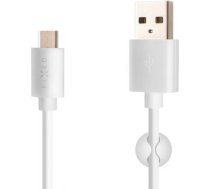 Fixed | Data And Charging Cable With USB/USB-C Connectors | White FIXD-UC-WH | 8591680074761