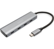 DIGITUS USB-C 4-Port Hub | Digitus | DIGITUS - hub - 4 ports | DA-70246 DA-70246 | 4016032485773