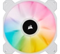 Corsair | 140mm White PWM Fan, Dual Fan Kit with Lighting Node CORE | iCUE SP140 RGB ELITE Performance | Case Fan CO-9050139-WW | 840006637790
