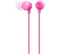 Sony | EX series | MDR-EX15LP | In-ear | Pink MDREX15LPPI.AE | 4905524937244