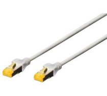 Patch kabelis CAT6A S-FTP, Cu, LSZH AWG 26/7, 2 m, Pelēks DK-1644-A-020 | 4016032327370
