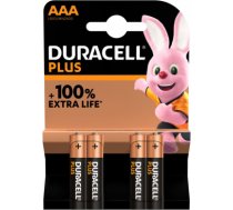 Baterijas Plus MN2400 AAA, Alkaline, 4 gab. 817 | 5000394141117