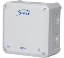 Instalācijas kārba SNFK11 110x110x67 mm IP66 HF pelēka ar vāku 83169002 | 5907813237560