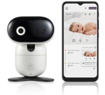 Motorola | Wi-Fi HD Motorized Video Baby Camera | PIP1010 | Remote pan, tilt and zoom; Two-way talk; Secure and private connection; 24-hour event monitoring  and streaming; Wi-Fi connectivity for in-home and on-the-go viewing; Room temperature monito 5055