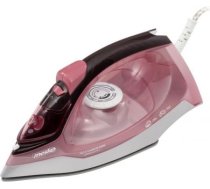 Mesko Iron MS 5028 Steam Iron, 2600 W, Continuous steam 35 g/min, Steam boost performance 60 g/min, Pink/Grey MS 5028 | 5908256839380