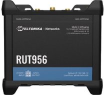 Industrial Router | RUT956 | 802.11n | 10/100 Mbit/s | Ethernet LAN (RJ-45) ports 4 | Mesh Support No | MU-MiMO No | 2G/3G/4G | Antenna type 	2 x SMA for LTE, 2 x RP-SMA for WiFi, 1 x SMA for GNSS | 1x USB 2.0 RUT956200000 | 4779051840175