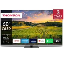 TV Set THOMSON 50" 4K/Smart QLED 3840x2160 Bluetooth Google TV 50QG5C14 50QG5C14 | 9120106662290