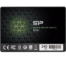 Silicon Power | S56 | 240 GB | SSD form factor 2.5" | SSD interface SATA | Read speed 460 MB/s | Write speed 450 MB/s SP240GBSS3S56B25 | 4712702652901