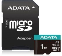 MEMORY MICRO SDXC 1TB W/AD./AUSDX1TUI3V30SA2-RA1 ADATA AUSDX1TUI3V30SA2-RA1 | 4711085945273