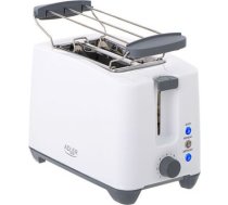 Adler | Toaster | AD 3216 | Power 750 W | Number of slots 2 | Housing material Plastic | White AD 3216 | 5902934838238