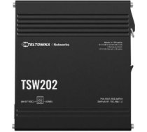 Teltonika Switch, 8 ports | TSW202 | L2 managed | Wall-mountable | SFP ports quantity 2 TSW202000000 | 4779051840281