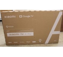 Xiaomi | QLED TV A Pro 2025 | 43'' | Smart TV | Google TV | 4K UHD | Black | DAMAGED PACKAGING ELA5483EUSO | 2000001343340