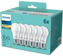 LED spuldzes 13W (100W) A60 E27 WW FR 1521Lm 6gab. 929002306805 | 8718699775568