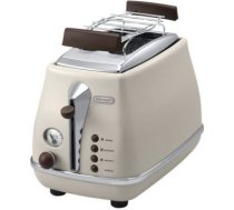 Delonghi | Toaster | CTOV 2103.BG | Power 900 W | Number of slots 2 | Housing material Stainless steel | Beigi CTOV 2103.BG | 8004399761322