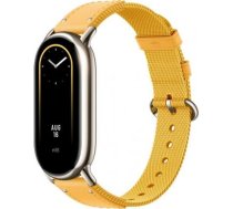 Xiaomi | Smart Band 8 Braided Strap | Yellow | Strap material:  Nylon + leather | Adjustable length: 140-210mm BHR7305GL | 6941812727867