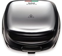 TEFAL | Sandwich Maker | SW341D12 Snack Time | 700 W | Number of plates 2 | Stainless Steel/Black SW341D12 | 3045386375486