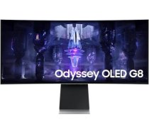 Samsung | Curved Monitor | LS34BG850SUXEN | 34 " | LED | WQHD | 21:9 | 175 Hz | 0.1 ms | 3440 x 1440 | 200 cd/m² | Silver LS34BG850SUXEN | 8806094525175