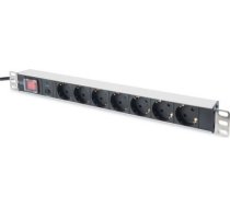 Digitus Aluminum outlet strip with overload protection | DN-95403 | Sockets quantity 7 DN-95403 | 4016032266419